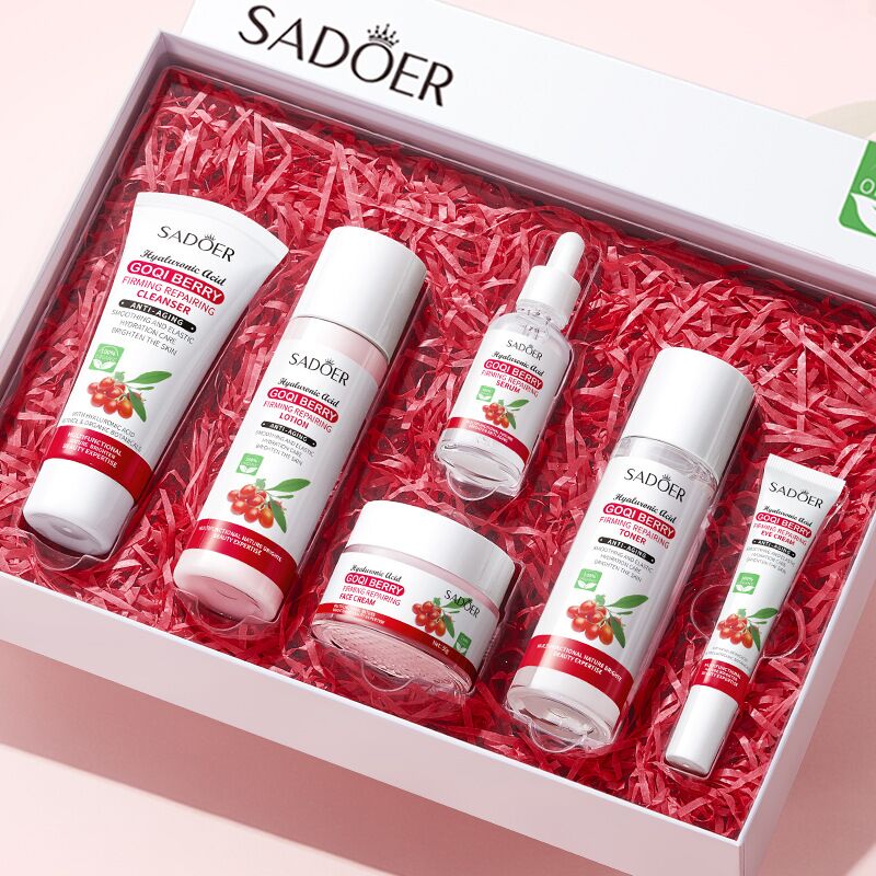 SADOER – Coffret visage Goji Berry (Kit 6 pièces)