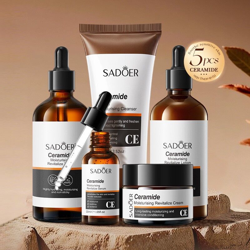 SADOER – Coffret visage Céramides | Hydratation & barrière cutanée (5 pièces) – Image 2