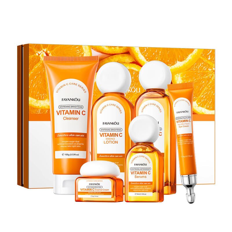 FAYANKÔU – Coffret visage Vitamine C | Éclat & hydratation (Kit 6 pièces) – Image 2