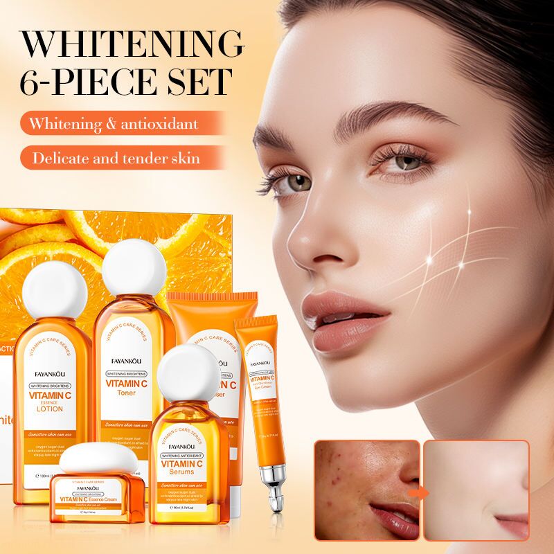 FAYANKÔU – Coffret visage Vitamine C | Éclat & hydratation (Kit 6 pièces) – Image 3